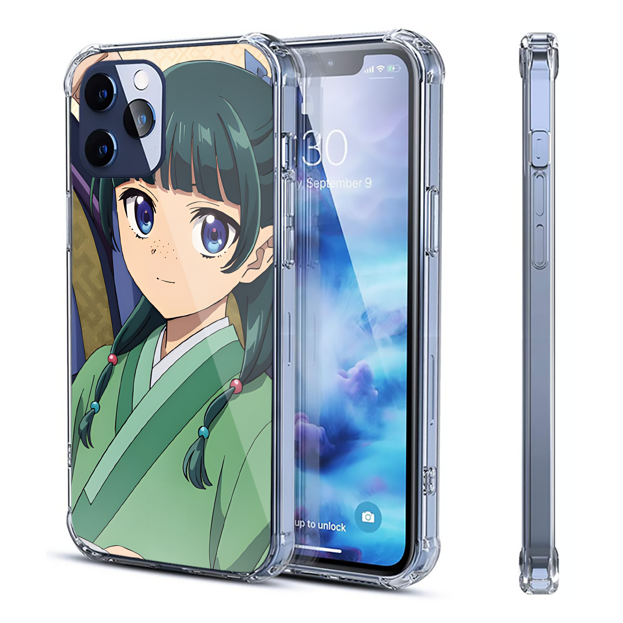 （画像用） 薬屋のひとりごと The Apothecary Diaries 【iPhone 12シリーズ対応】透明スマホケース（クリアソフトケース）